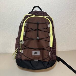 Nike Backpack, Sports Outdoor Brown Used  50% Nylon 50% Polyester